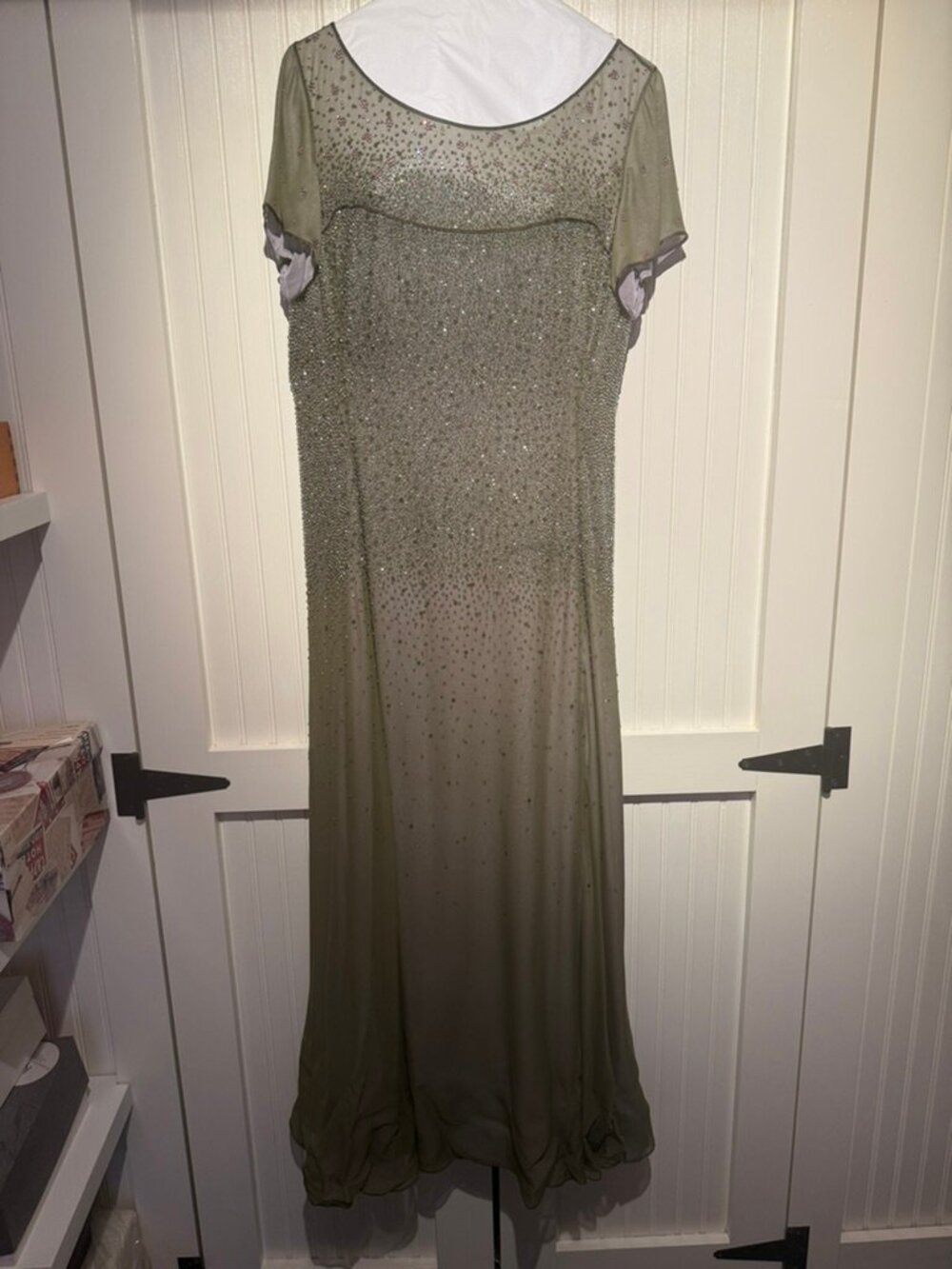 Neil Bieff custom made beaded gown